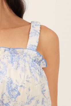 STORETS Zoey Floral Smocked Top CLOTHING