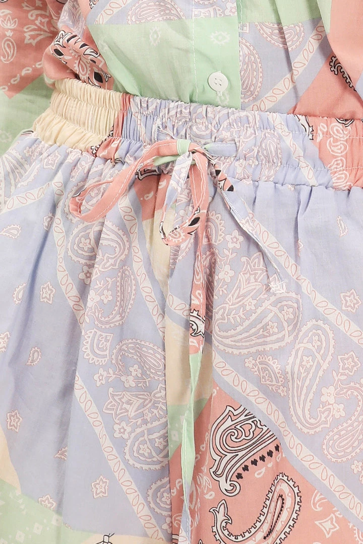 STORETS SALE Hayley Bandana Drawstring Shorts