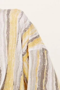 STORETS SALE Julie Striped Ruched Top CLOTHING