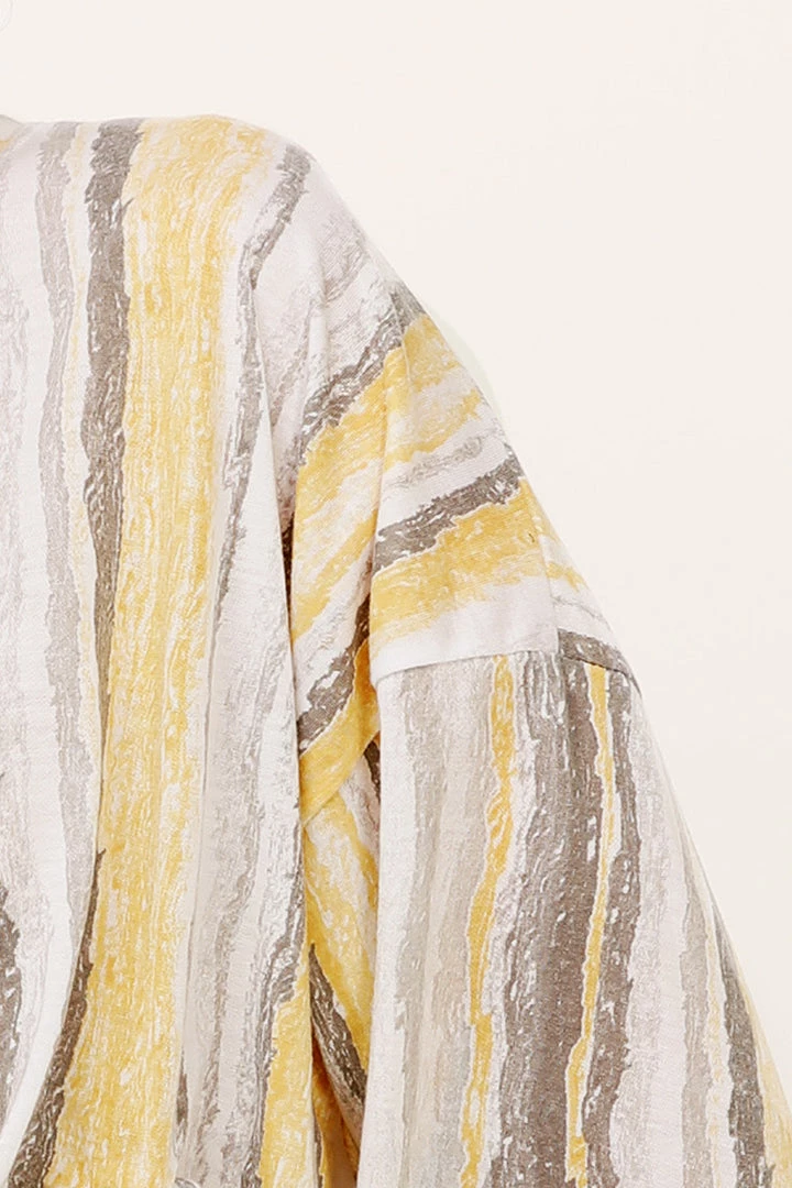 STORETS SALE Julie Striped Ruched Top CLOTHING