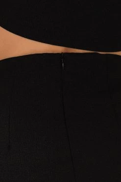 STORETS CLOTHING Belle Contrast Trim Skirt