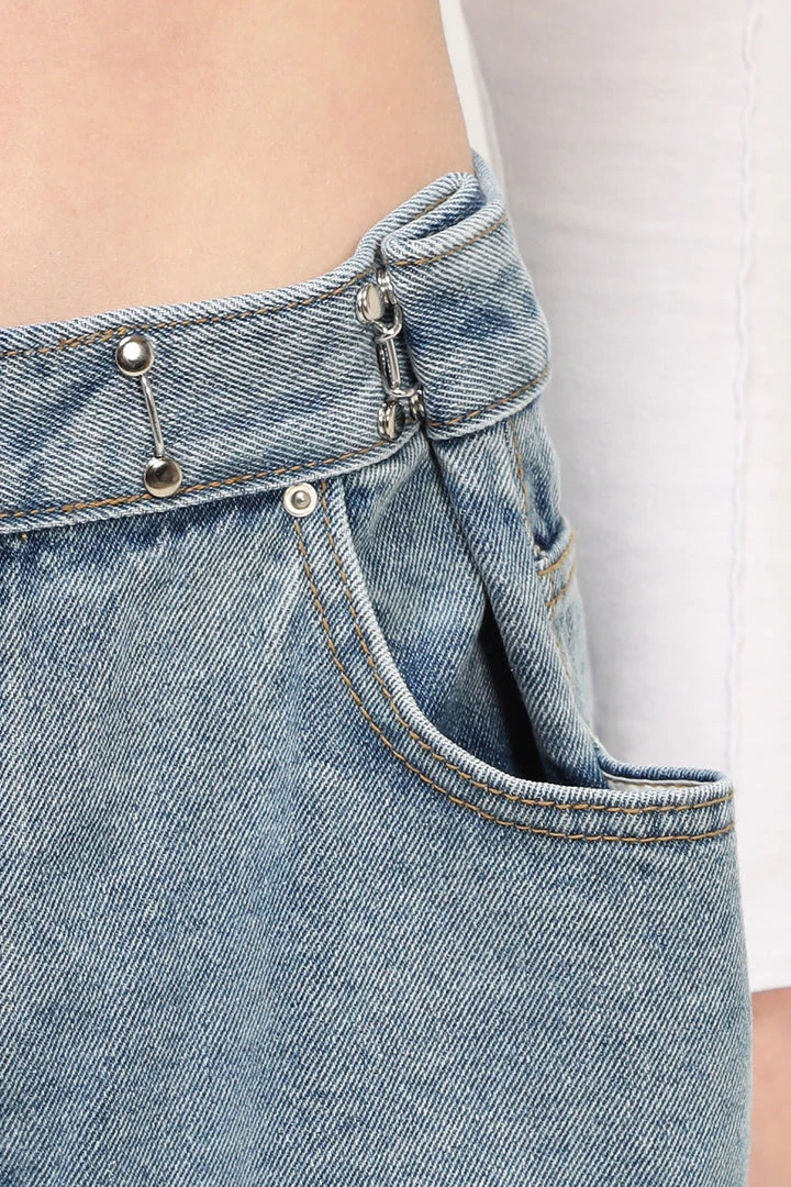 STORETS Vera Slash Cutout Jeans