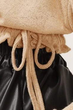 STORETS Remi Sheer Cropped Top CLOTHING