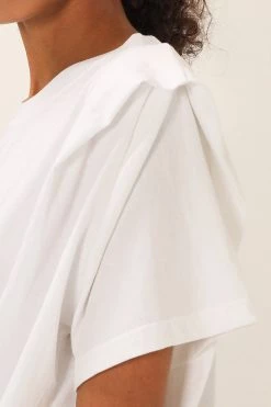 STORETS Emily Structured Tie Waist T-Shirt