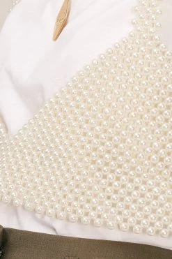 STORETS CLOTHING Ariel Pearl Bustier