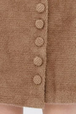 STORETS Raquel Button Up Mini Skirt CLOTHING