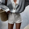 STORETS Influencer Danna Herringbone Printed Cardigan