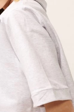 STORETS CLOTHING Ruby Cropped Lounge Shirt