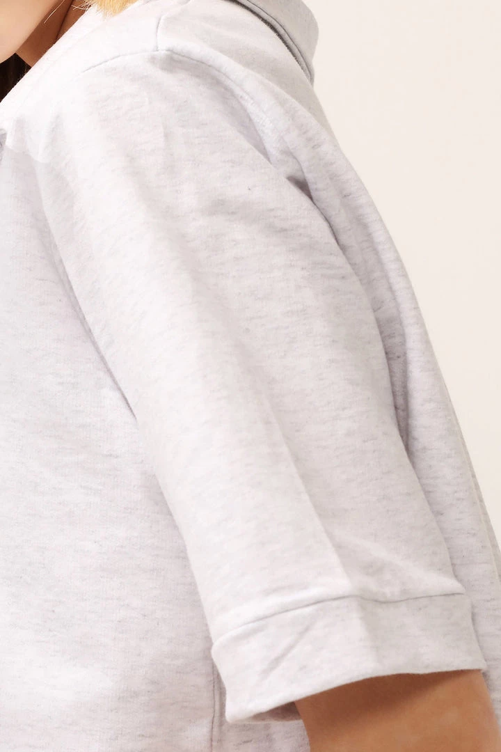 STORETS CLOTHING Ruby Cropped Lounge Shirt