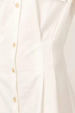 STORETS CLOTHING Amelia Pintuck Shirt Dress