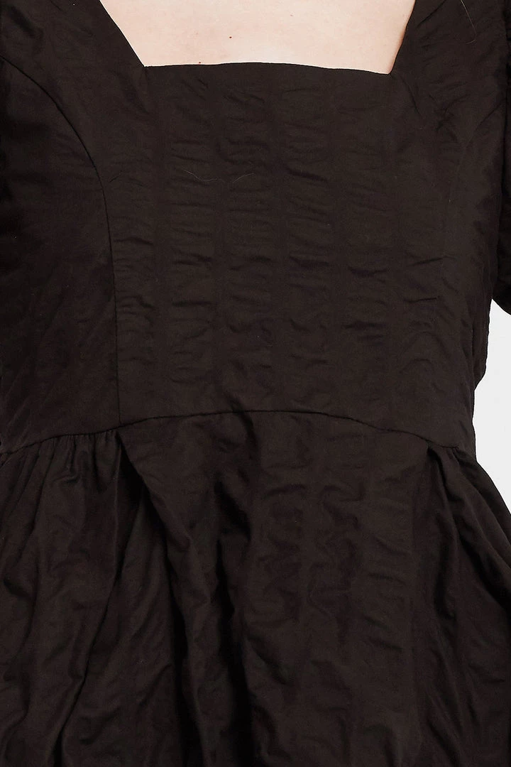 STORETS Aria Textured Puffed Dress CLOTHING