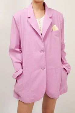 STORETS Brianna Oversized Handkerchief Blazer