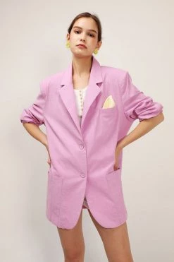 STORETS Brianna Oversized Handkerchief Blazer