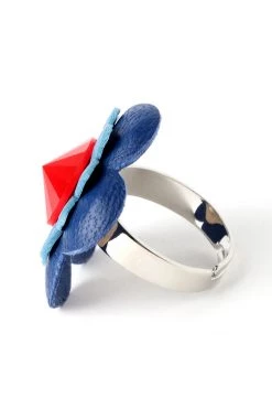 STORETS ACCESSORIES Primary Color Flower Ring
