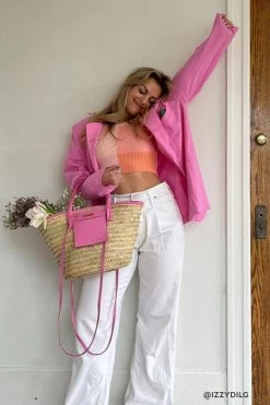 STORETS Influencer Brianna Oversized Handkerchief Blazer