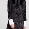 STORETS SALE Jane Velvet Dress With Tie CLOTHING