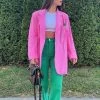 STORETS Influencer Brianna Oversized Handkerchief Blazer