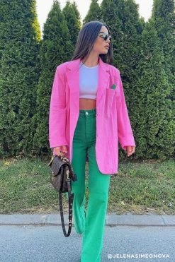 STORETS Influencer Brianna Oversized Handkerchief Blazer