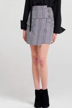 STORETS SALE Karia High Waist Belted Skirt