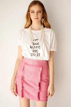 STORETS SALE CLOTHING Who Made You Do It T-shirt