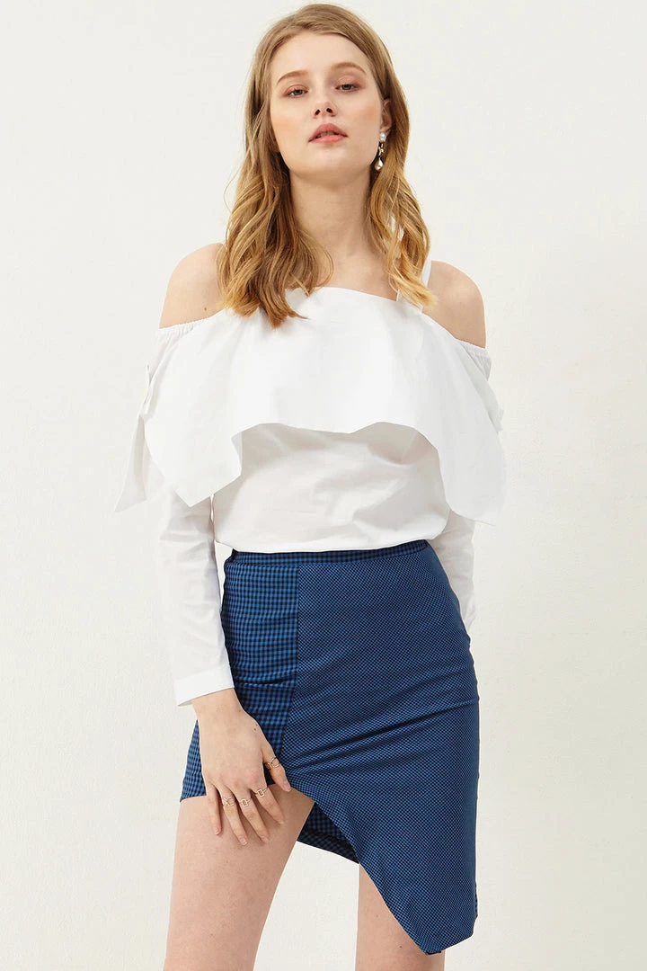 STORETS SALE CLOTHING Linda Check Plaid Skirt