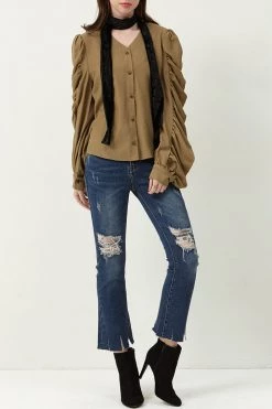 STORETS SALE CLOTHING Cut It Out Flare Jeans