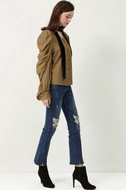 STORETS SALE CLOTHING Cut It Out Flare Jeans