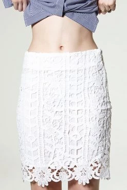 STORETS SALE CLOTHING Amye H Lace Skirt