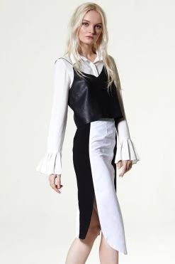 STORETS SALE Karina Color Block Skirt CLOTHING