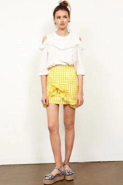 STORETS SALE Doa Ruffle Blouse CLOTHING