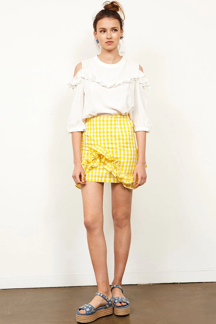 STORETS SALE Doa Ruffle Blouse CLOTHING