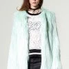 STORETS SALE CLOTHING Nancy Faux Fur Coat