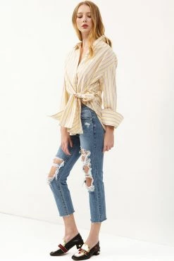 STORETS CLOTHING Winora Cut Out Jeans