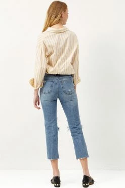 STORETS CLOTHING Winora Cut Out Jeans