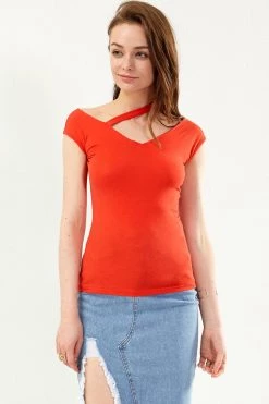 STORETS SALE CLOTHING Connie Strappy Neckline Top