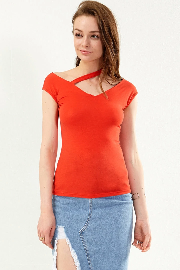 STORETS SALE CLOTHING Connie Strappy Neckline Top