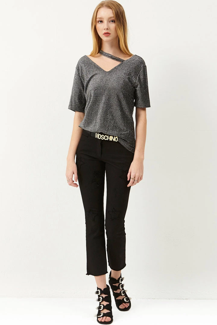 STORETS SALE Avery Star Patch Pants CLOTHING