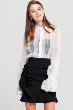 STORETS SALE Shailene Ruffle Mini Skirt CLOTHING